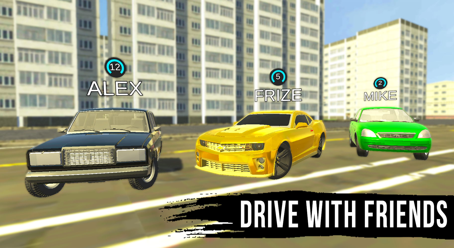 اسکرین شات 2 بازی Driving simulator: Online