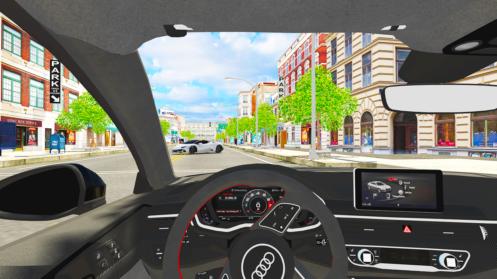 اسکرین شات 3 بازی Car Driving Simulator: Online