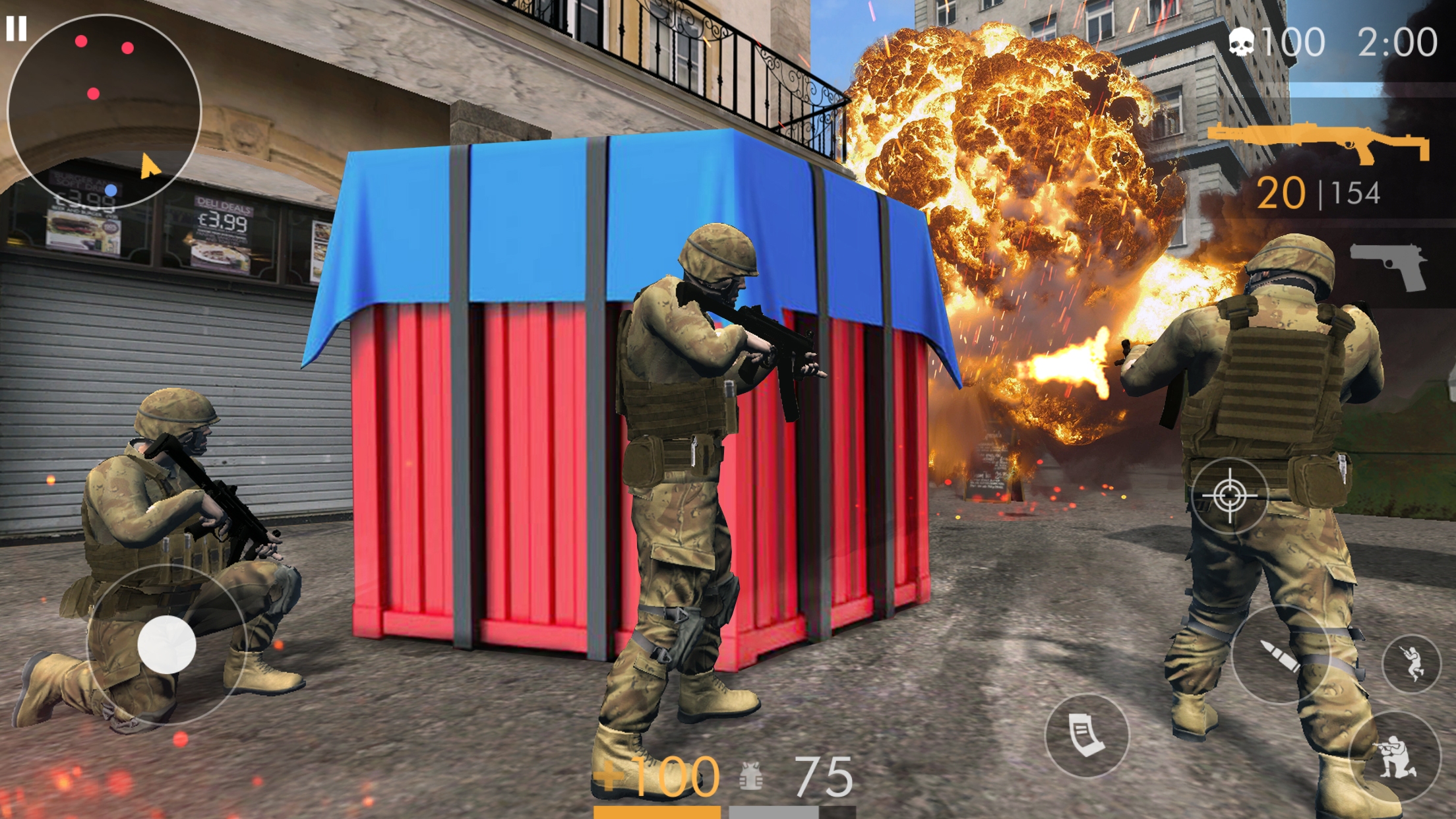 اسکرین شات 1 بازی Command Strike FPS offline