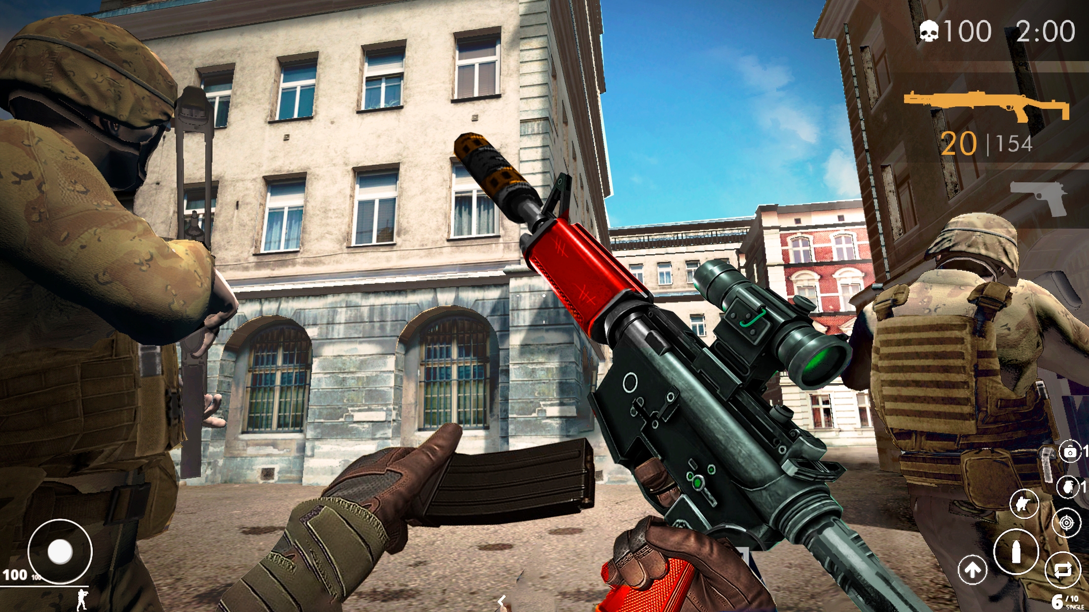 اسکرین شات 2 بازی Command Strike FPS offline