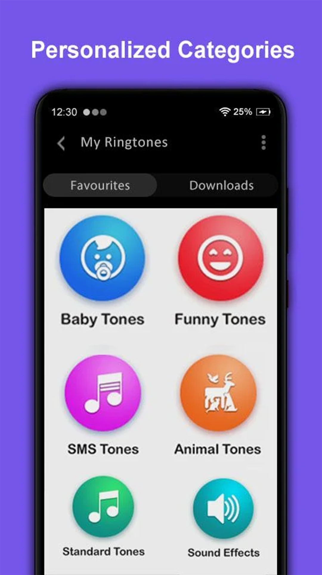 اسکرین شات 2 برنامه MP3 Music Ringtones Downloader