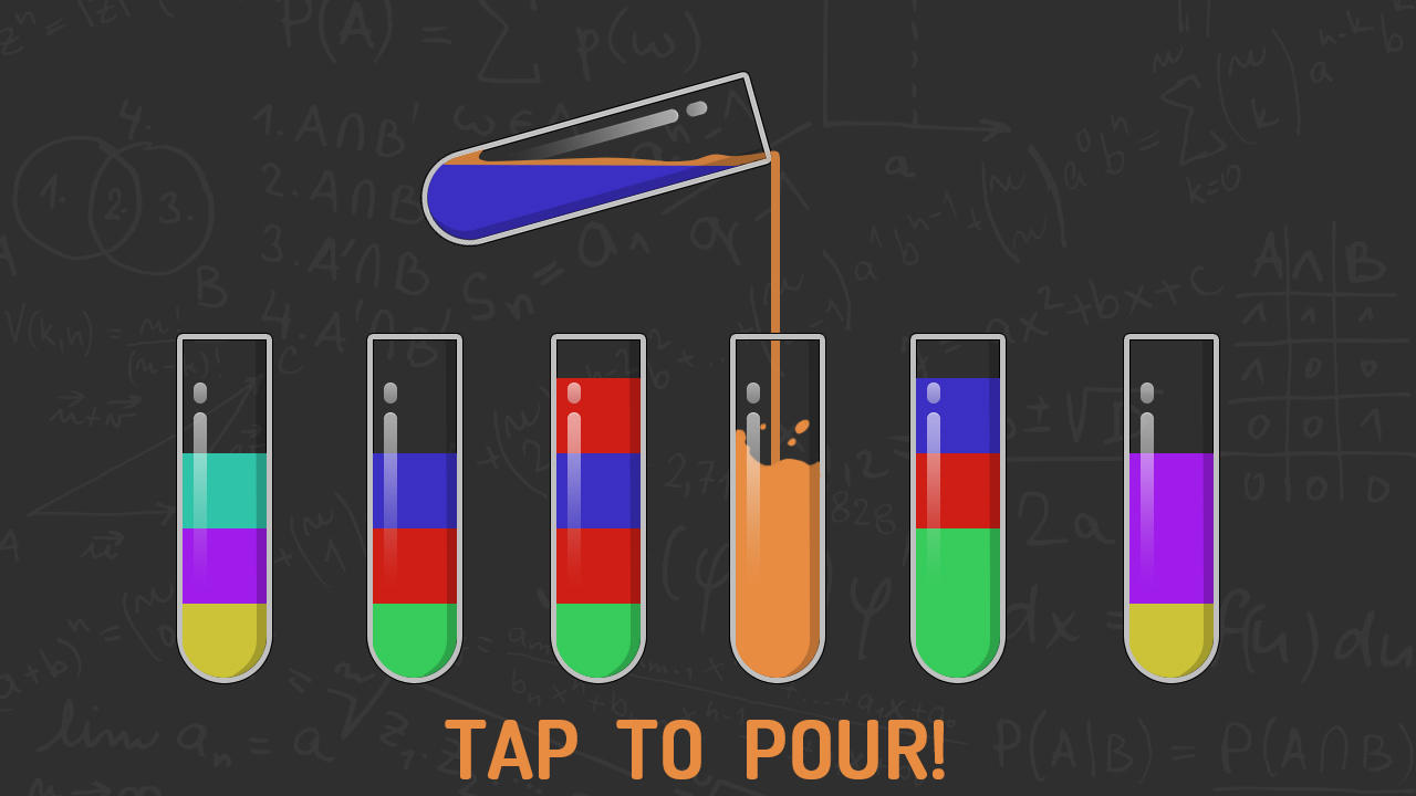 اسکرین شات 1 بازی Puzzle Game - Water Sort