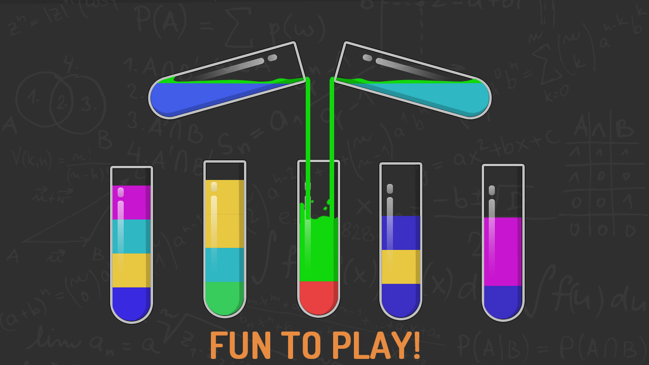 اسکرین شات 2 بازی Puzzle Game - Water Sort