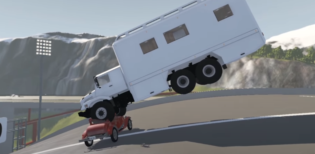 اسکرین شات 2 بازی Realistic Car Crash Simulator
