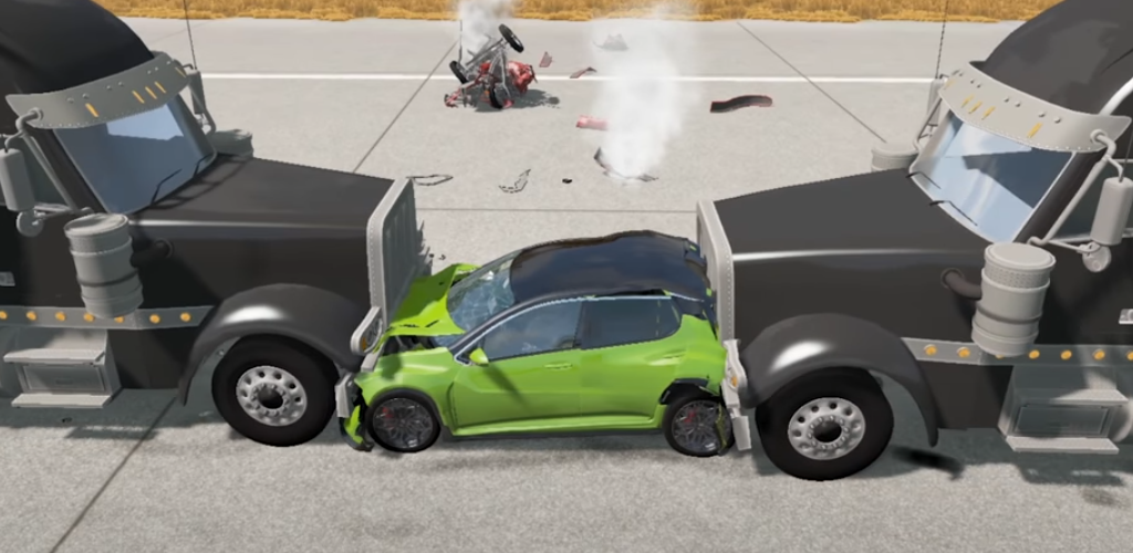 اسکرین شات 6 بازی Realistic Car Crash Simulator