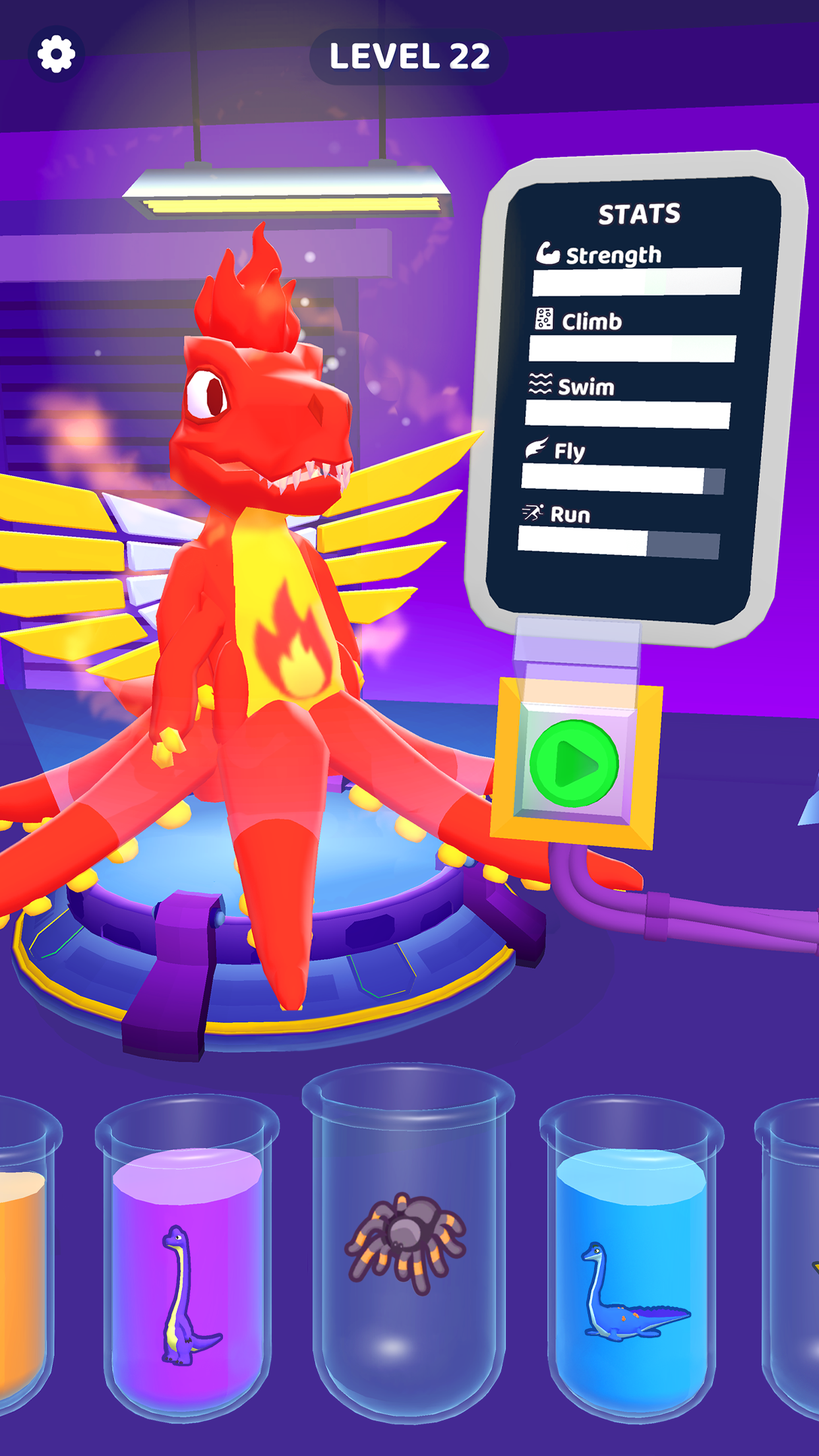 اسکرین شات 5 بازی Dino Merge Run