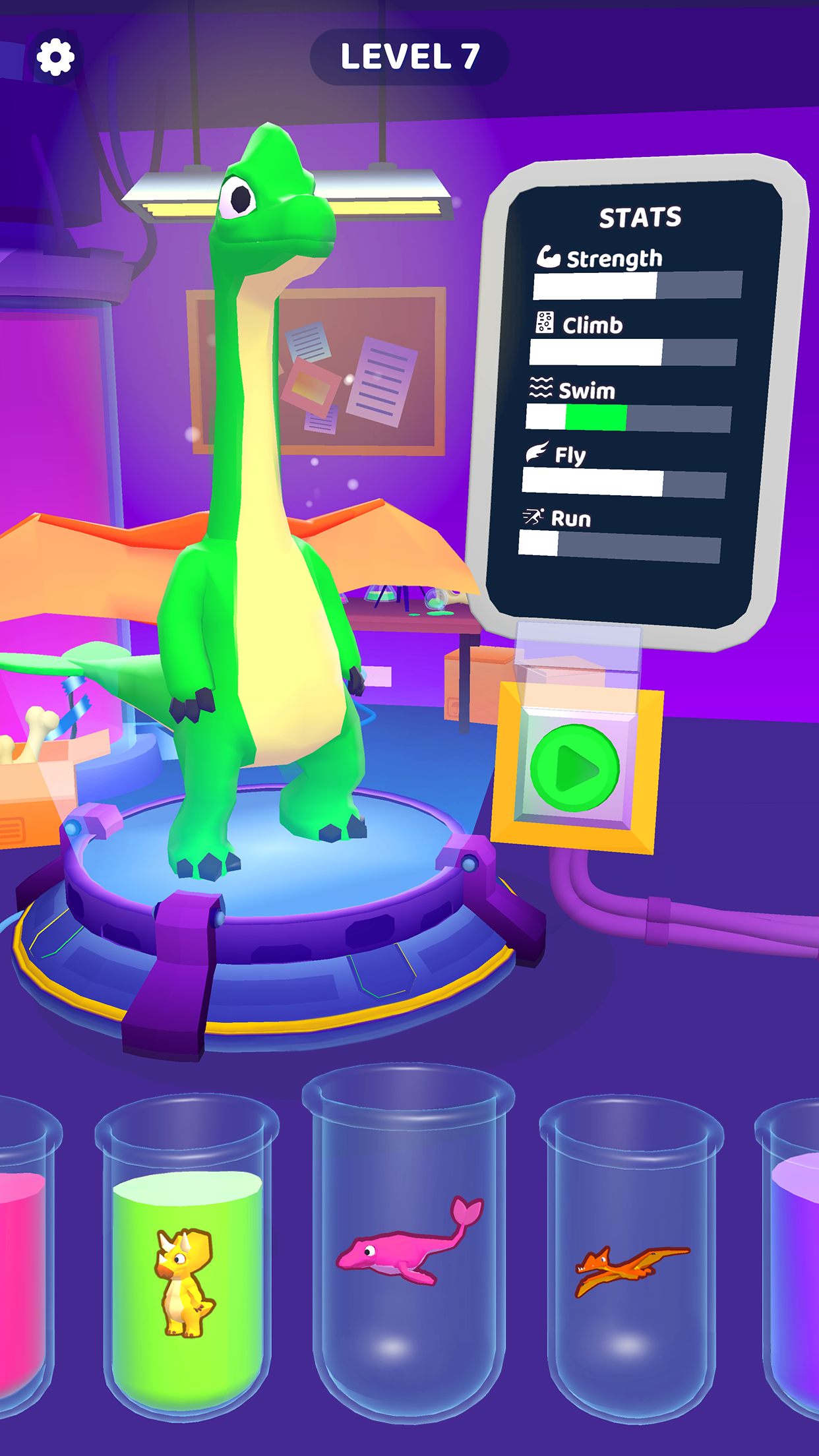 اسکرین شات 1 بازی Dino Merge Run