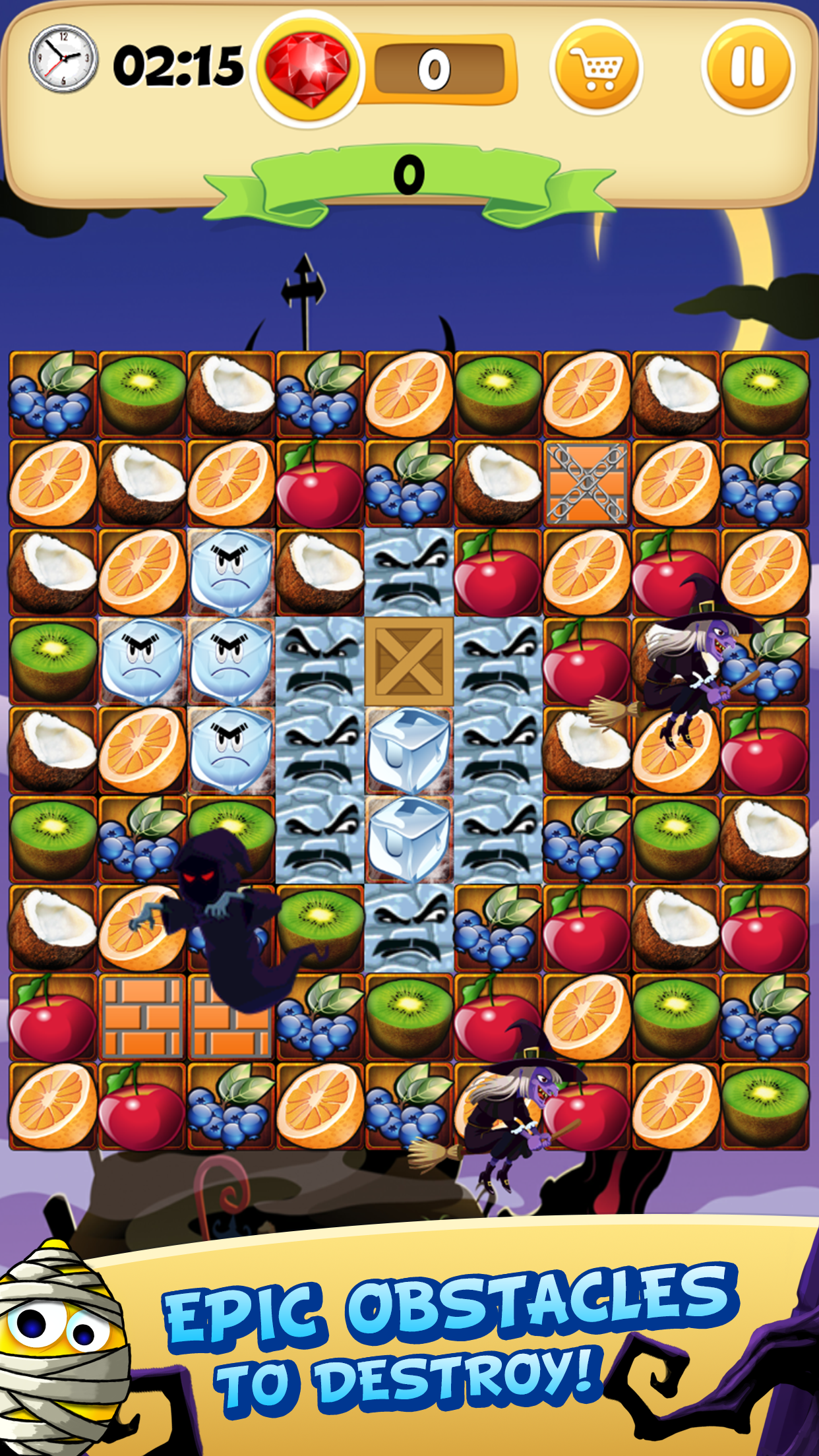 اسکرین شات 2 بازی Fruit Bump