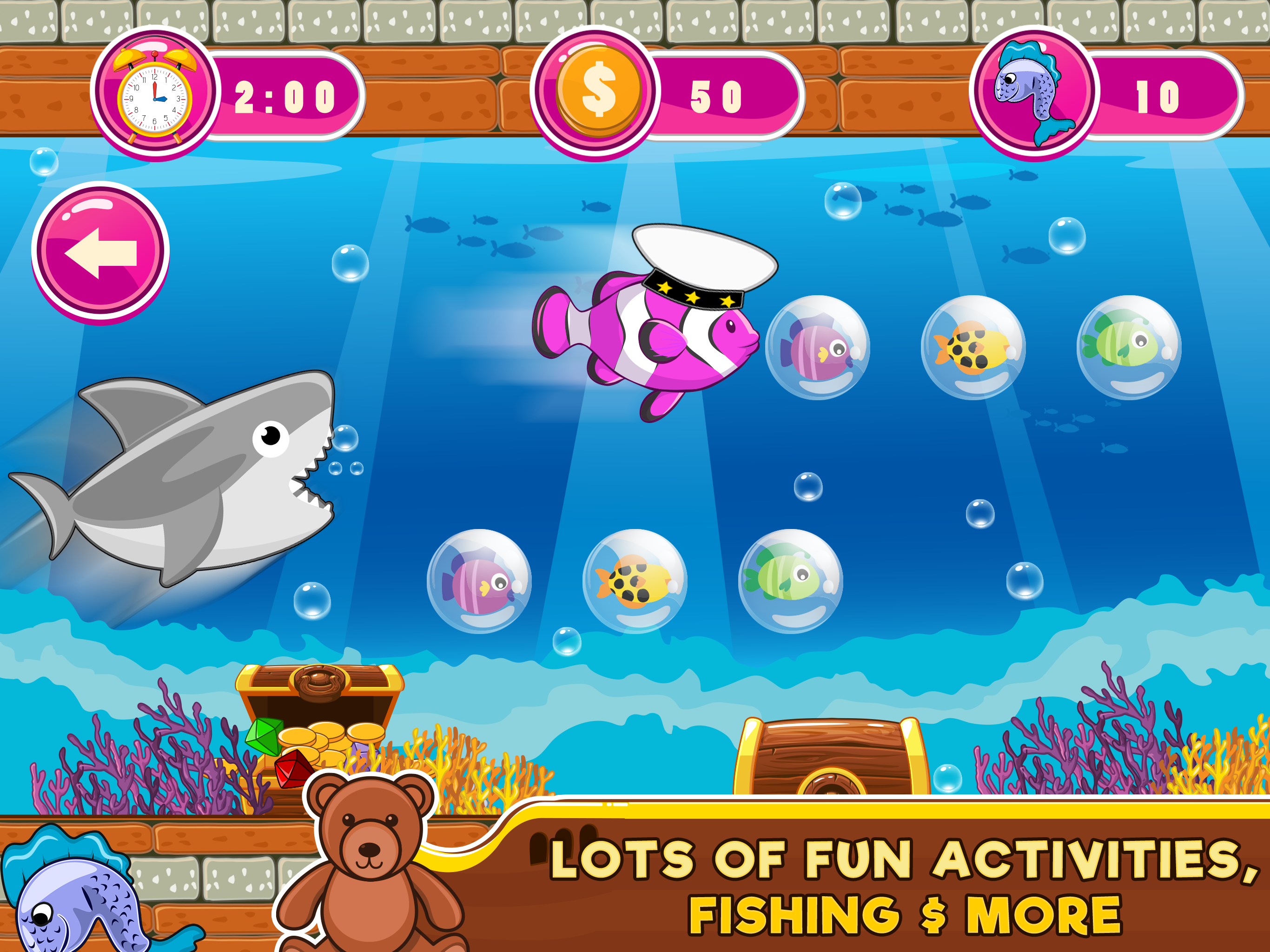 اسکرین شات 5 بازی Pretend Island Boat Adventure