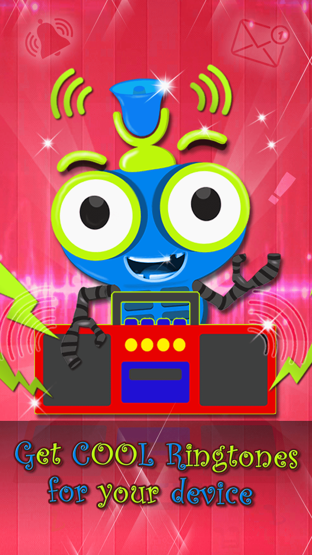 اسکرین شات 5 برنامه Funny Notification Ringtones