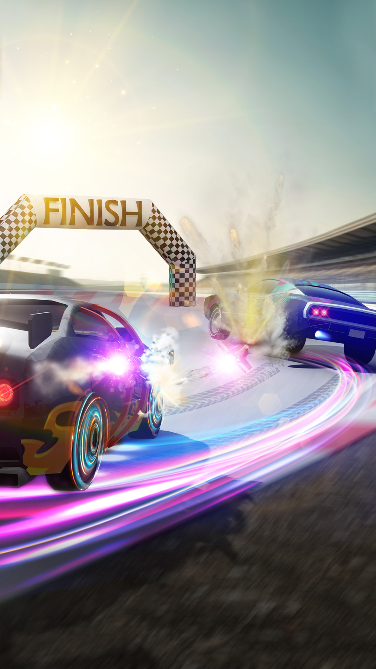 اسکرین شات 1 بازی Top Race : Car Battle Racing