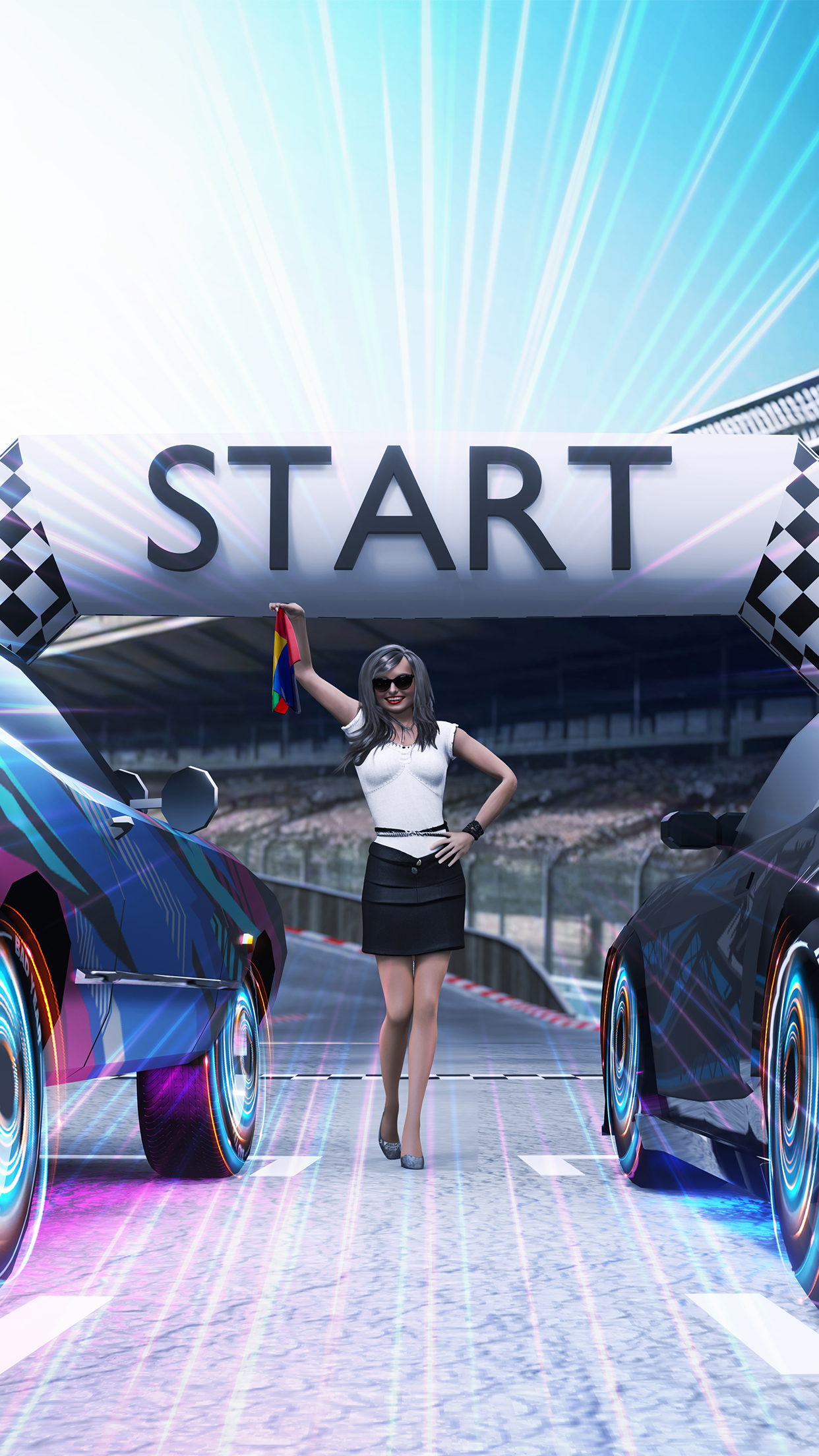 اسکرین شات 5 بازی Top Race : Car Battle Racing