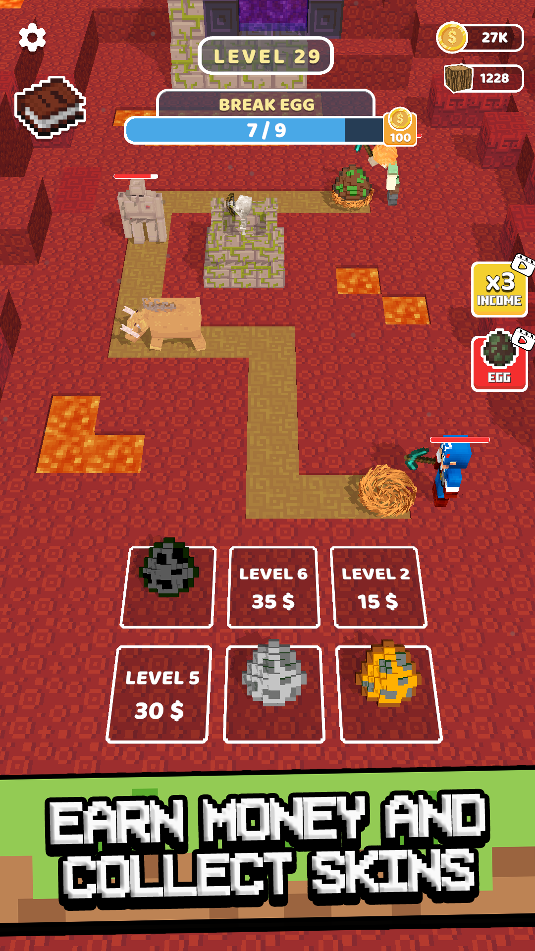 اسکرین شات 5 بازی Craft & Merge - Egg Hero Games