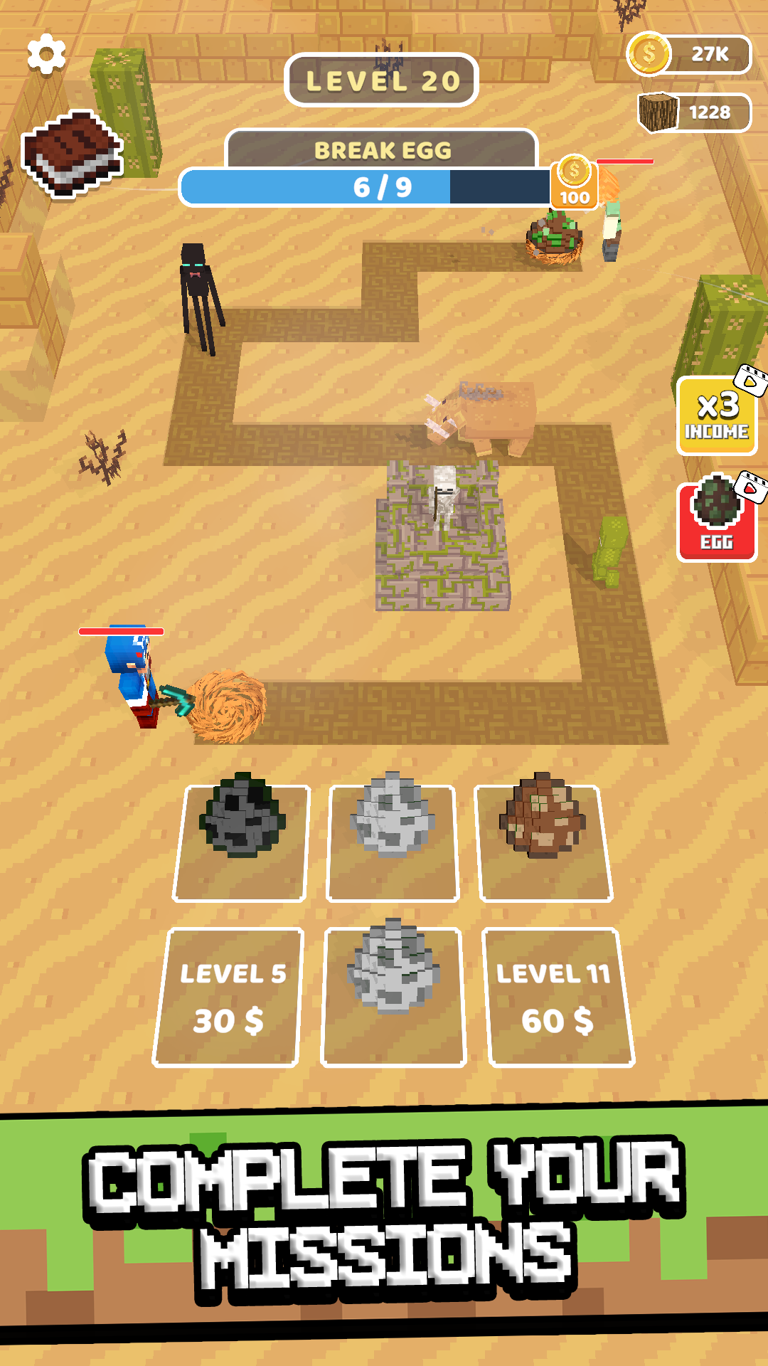 اسکرین شات 6 بازی Craft & Merge - Egg Hero Games
