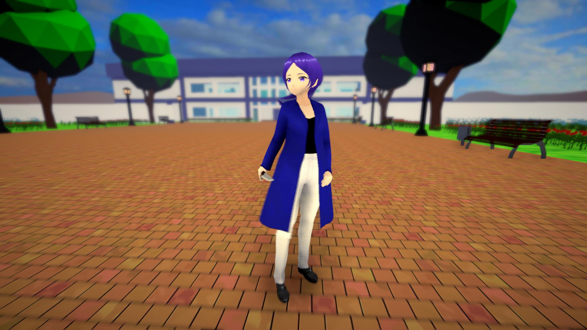 اسکرین شات 5 بازی Ai To Noroi: School Simulator