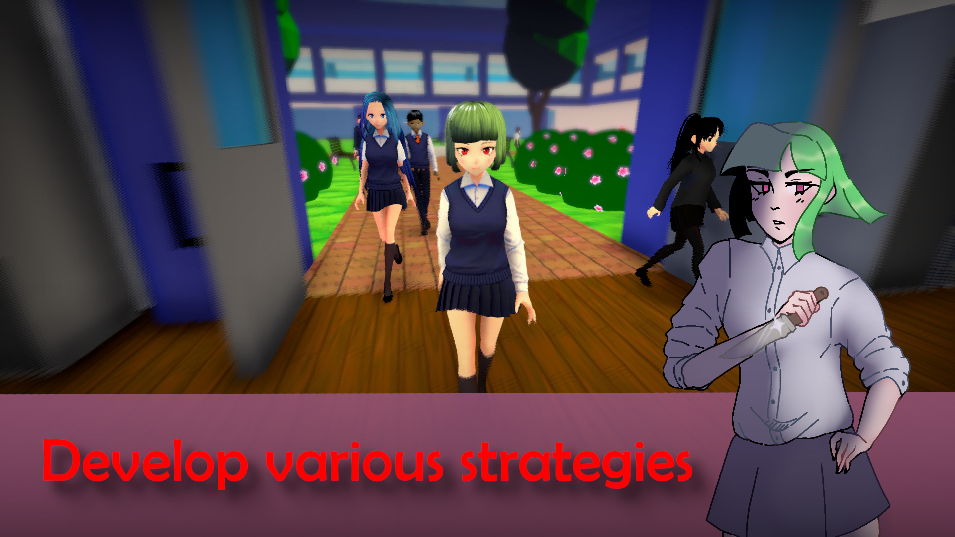 اسکرین شات 1 بازی Ai To Noroi: School Simulator