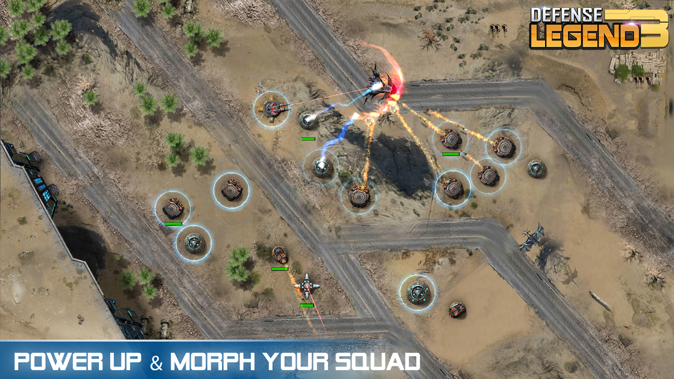 اسکرین شات 1 بازی Defense Legend 3: Future War