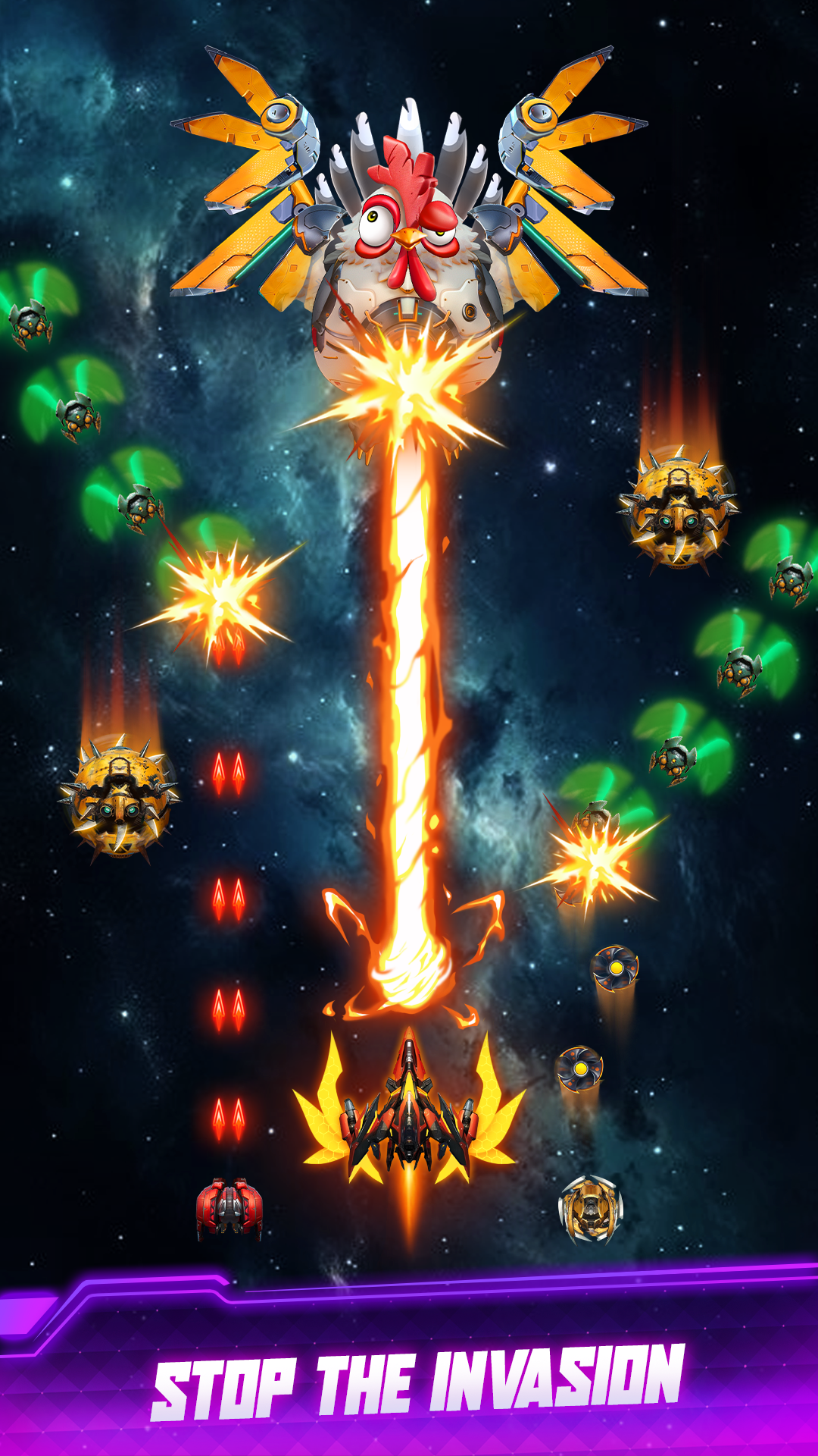 اسکرین شات 3 بازی Universe Invader 2: Alien War