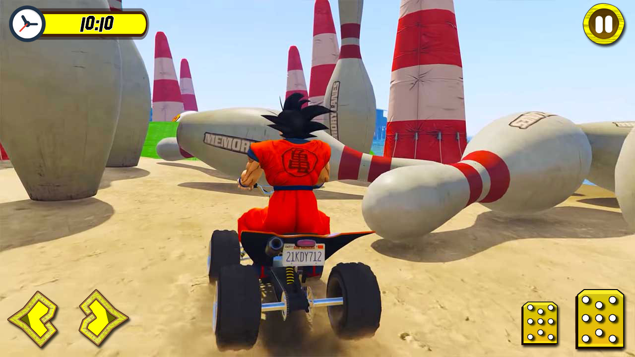 اسکرین شات 3 بازی ATV Quads Bike Stunt Racing 3D