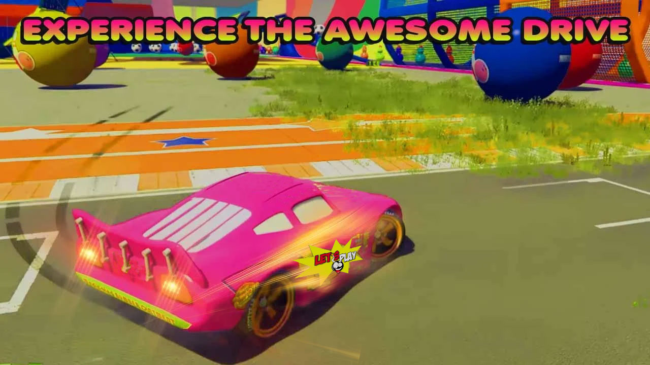 اسکرین شات 6 بازی Superhero Car Race: Mega Ramp