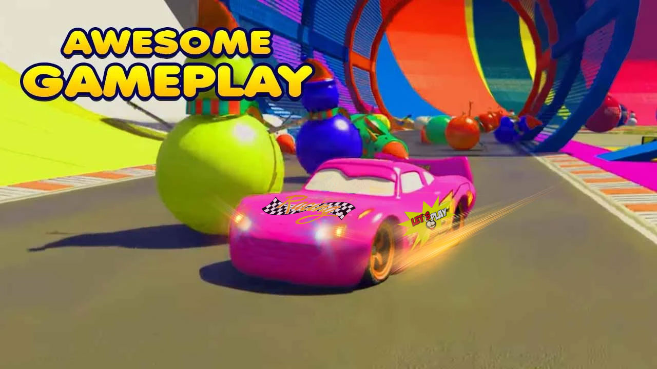 اسکرین شات 2 بازی Superhero Car Race: Mega Ramp