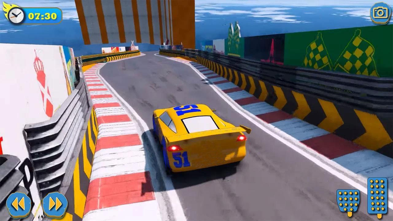 اسکرین شات 5 بازی Superhero Cars Racing
