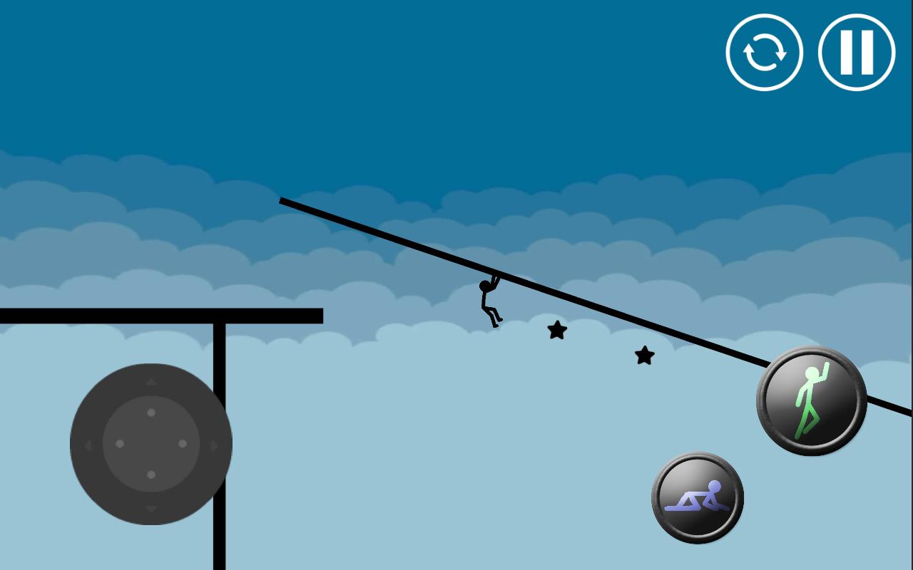 اسکرین شات 1 بازی Stickman Parkour Platform: Epi