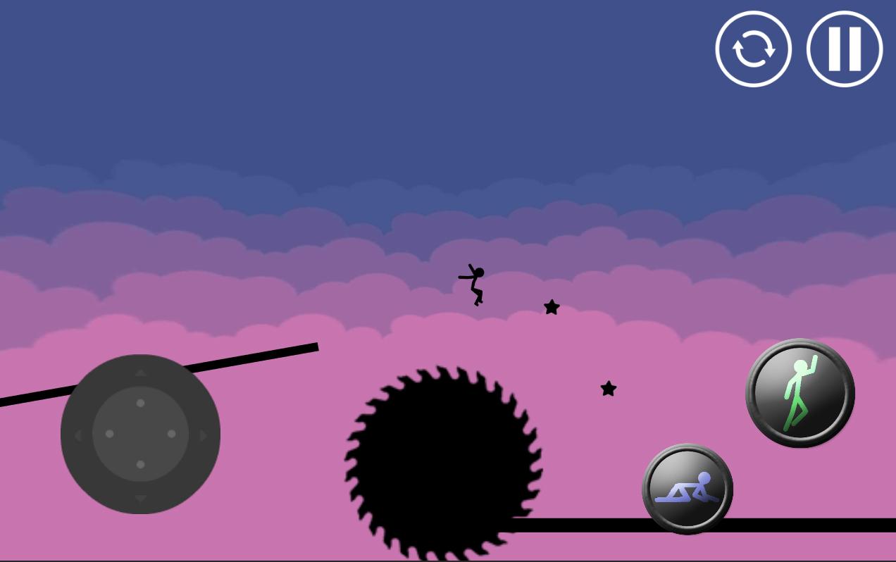 اسکرین شات 2 بازی Stickman Parkour Platform: Epi