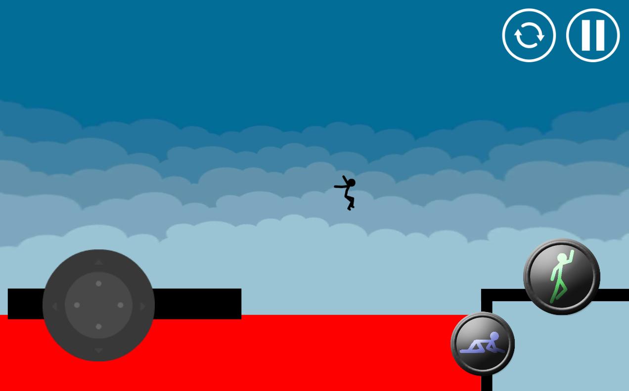 اسکرین شات 5 بازی Stickman Parkour Platform: Epi