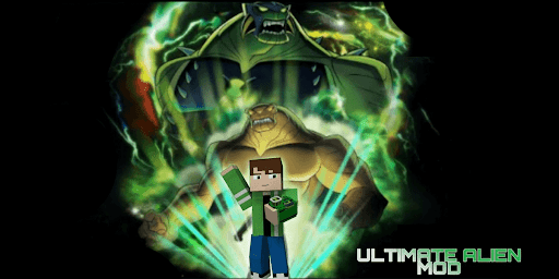 اسکرین شات 2 برنامه Mob Ben Alien For MCPE