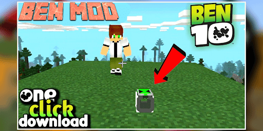 اسکرین شات 3 برنامه Mob Ben Alien For MCPE
