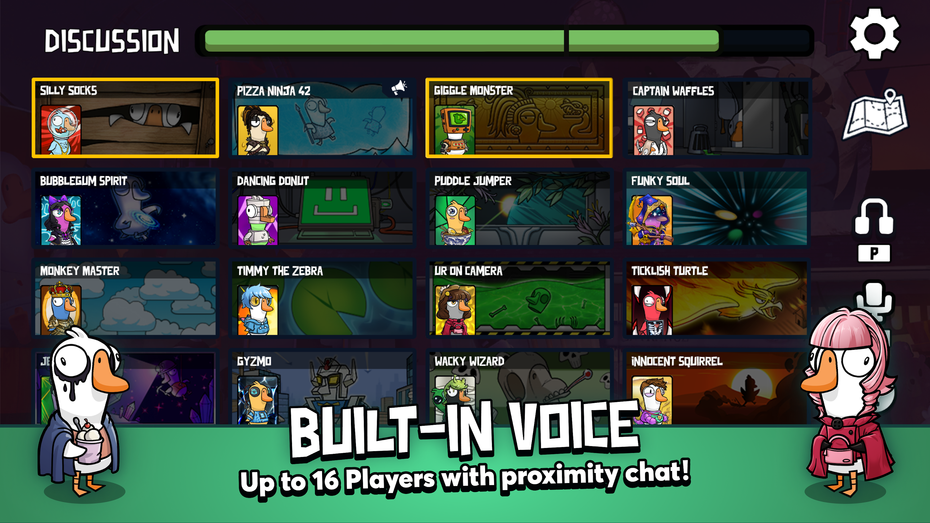 اسکرین شات 2 بازی Goose Goose Duck