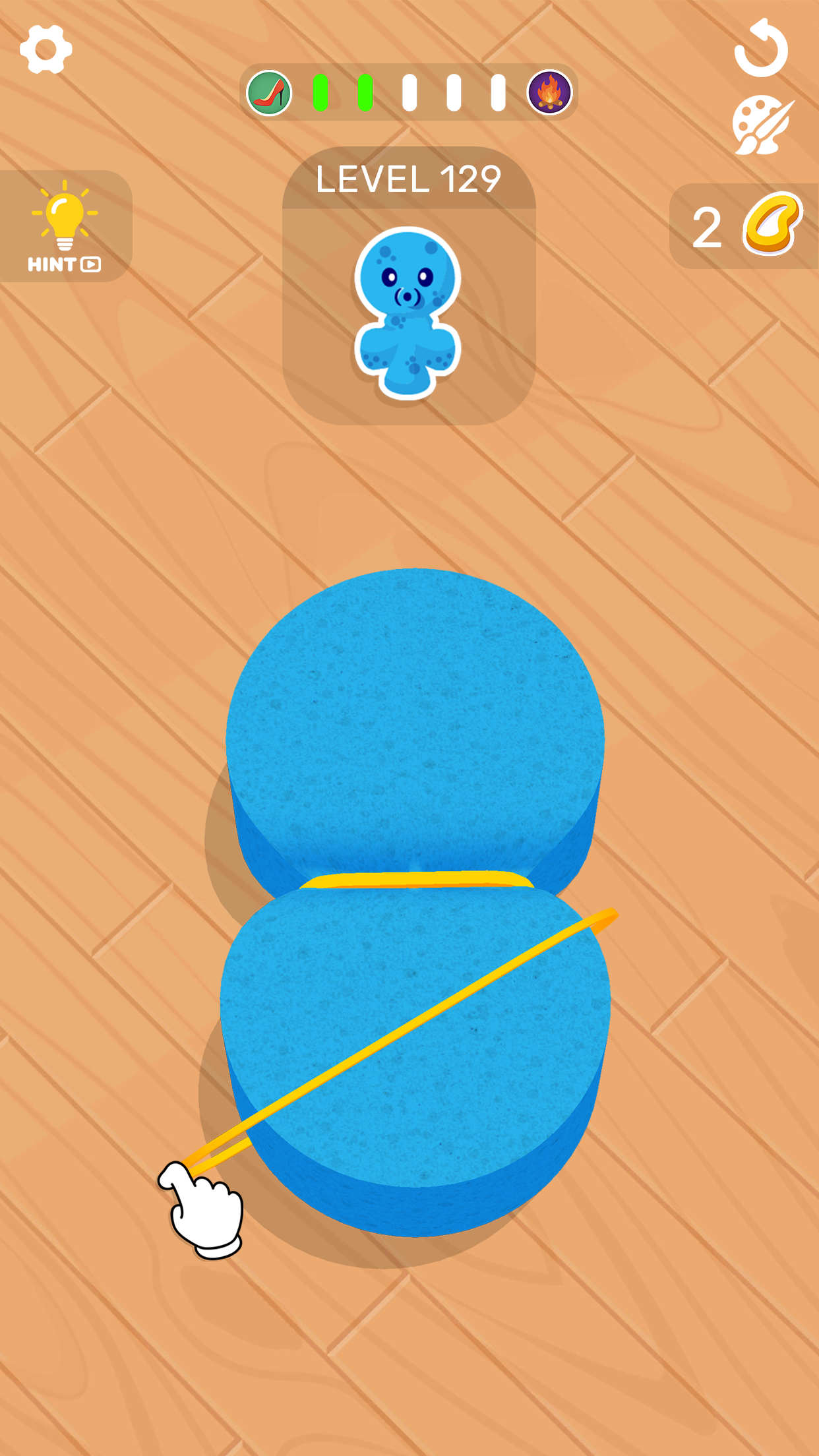 اسکرین شات 4 بازی Sponge Art: Shape Puzzle