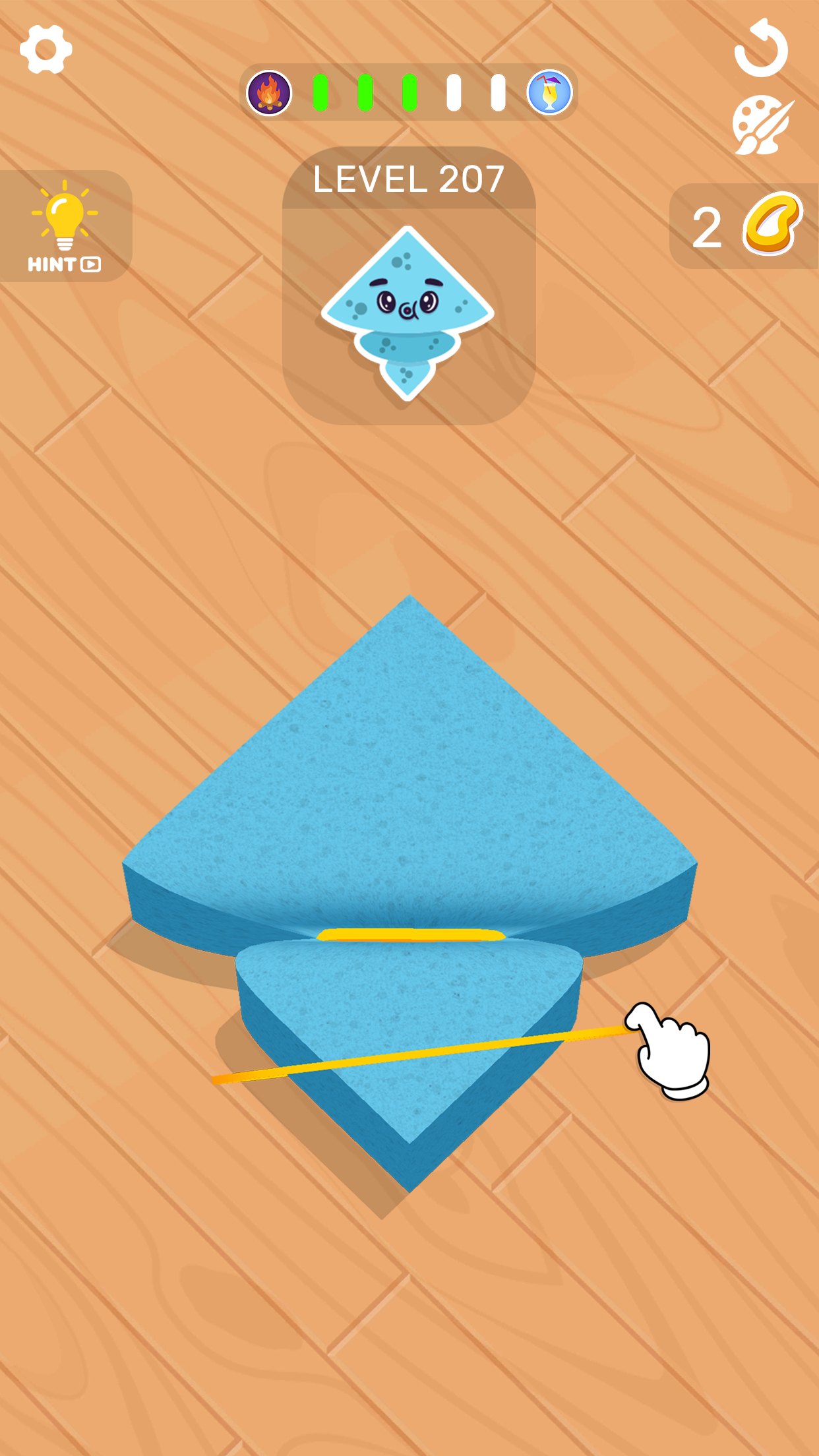 اسکرین شات 8 بازی Sponge Art: Shape Puzzle