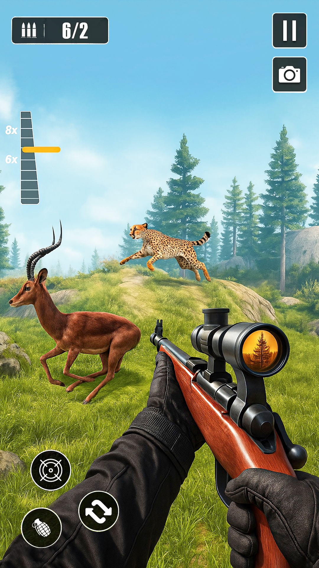 اسکرین شات 2 بازی Animal Shooting : Wild Hunting