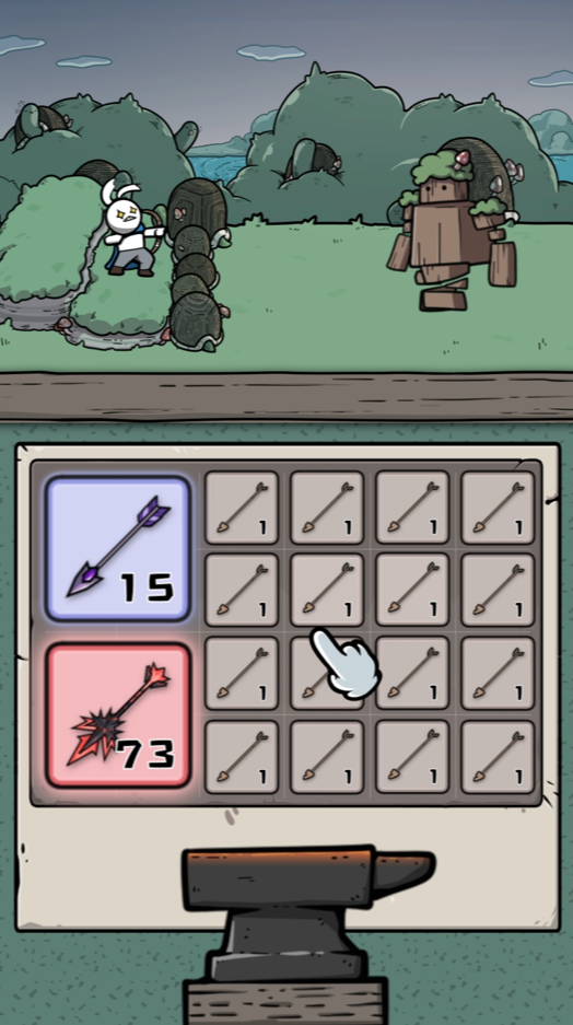اسکرین شات 2 بازی Archer Forest : Idle Defense