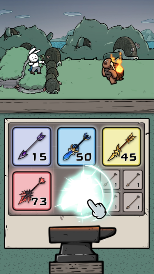 اسکرین شات 3 بازی Archer Forest : Idle Defense