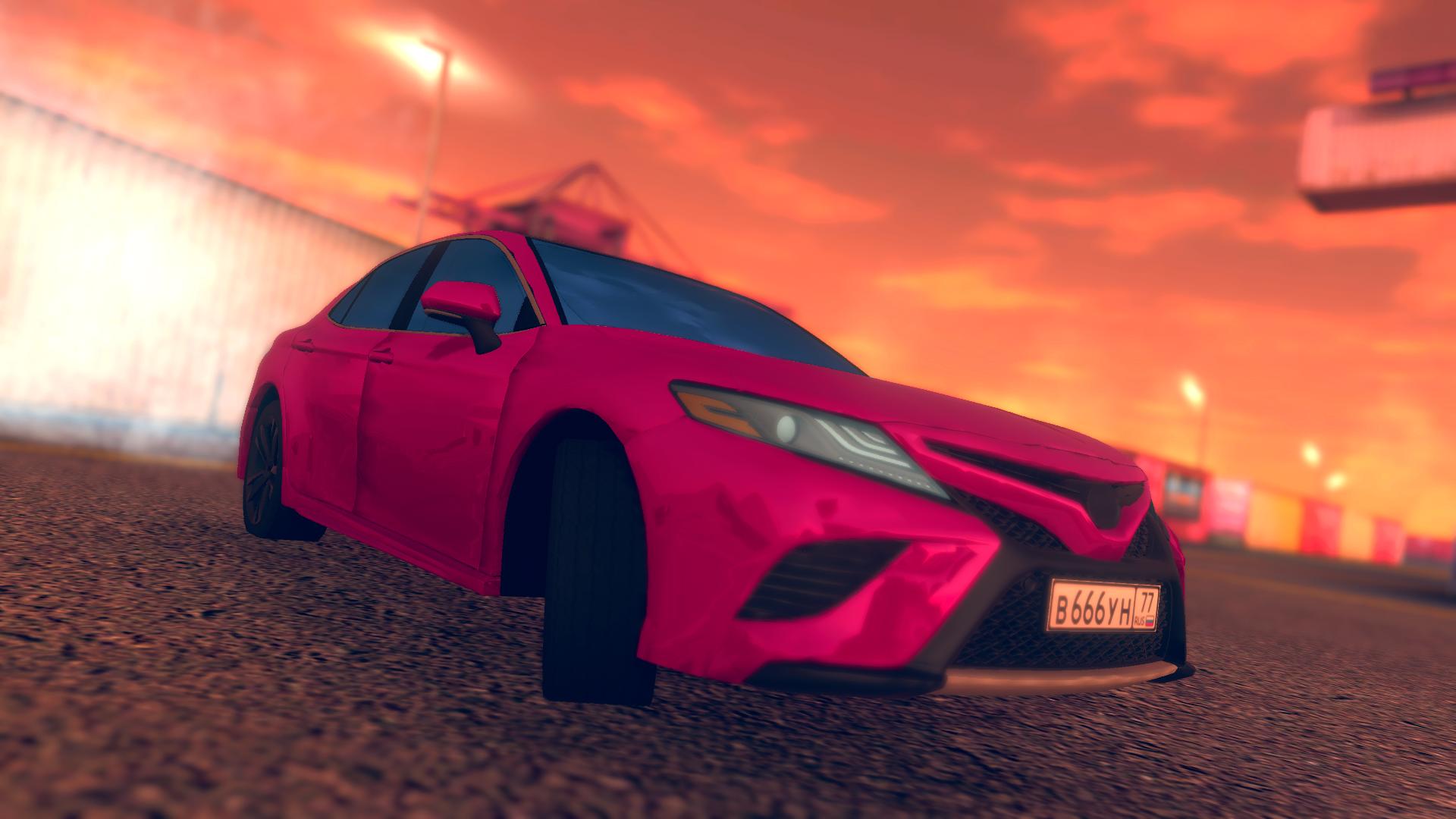 اسکرین شات 7 بازی Camry Car Driving Simulator