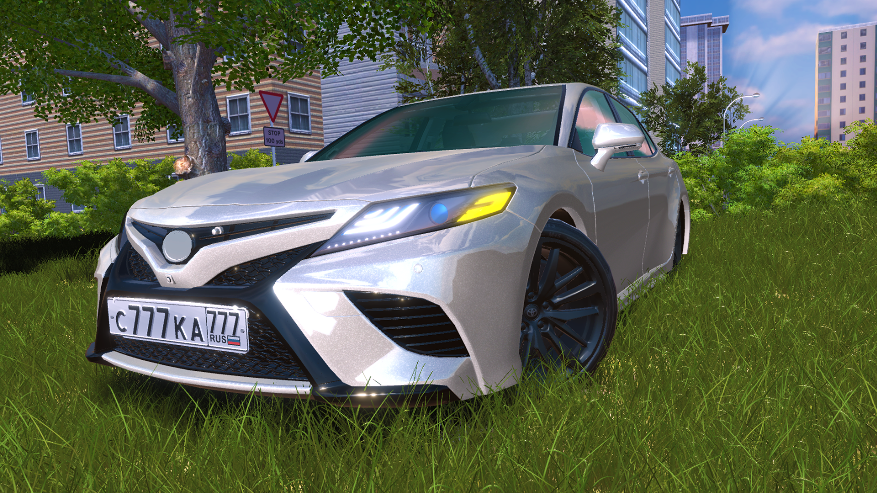 اسکرین شات 2 بازی Camry Car Driving Simulator