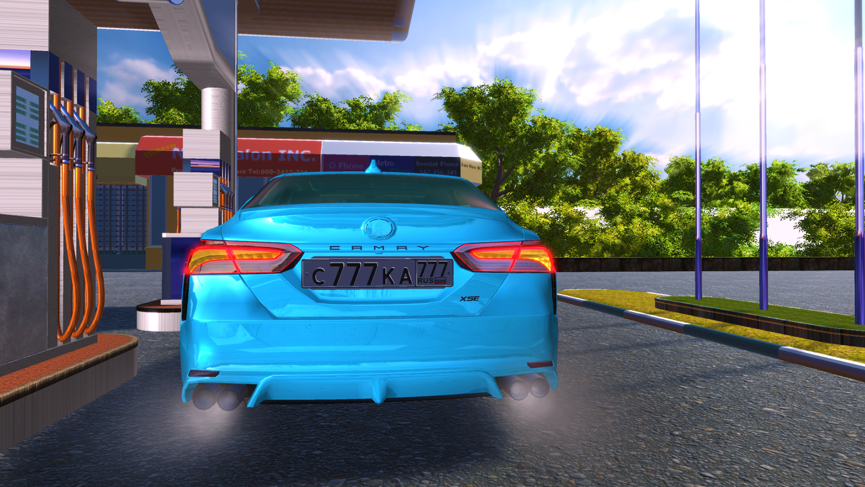 اسکرین شات 6 بازی Camry Car Driving Simulator