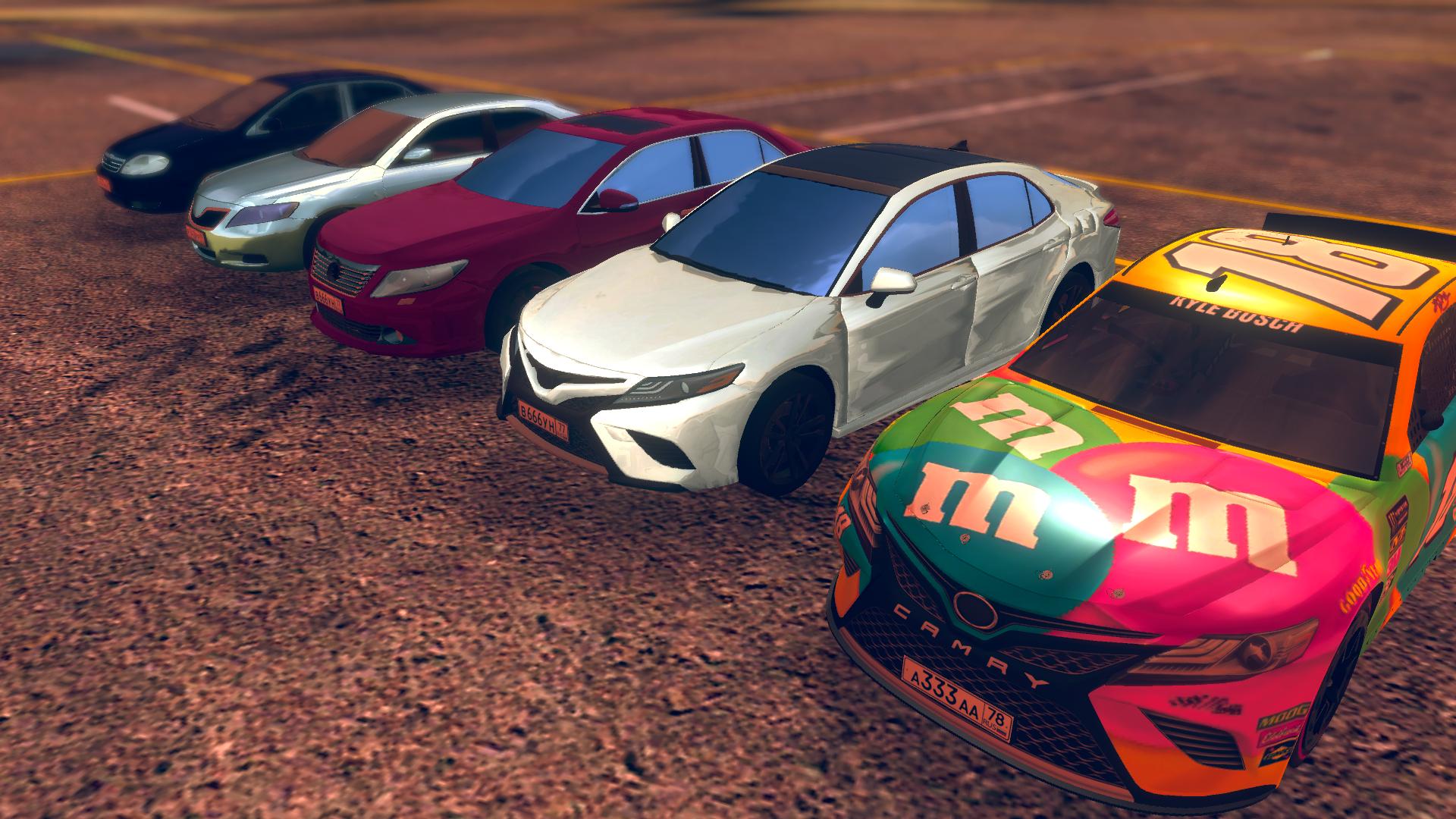 اسکرین شات 3 بازی Camry Car Driving Simulator