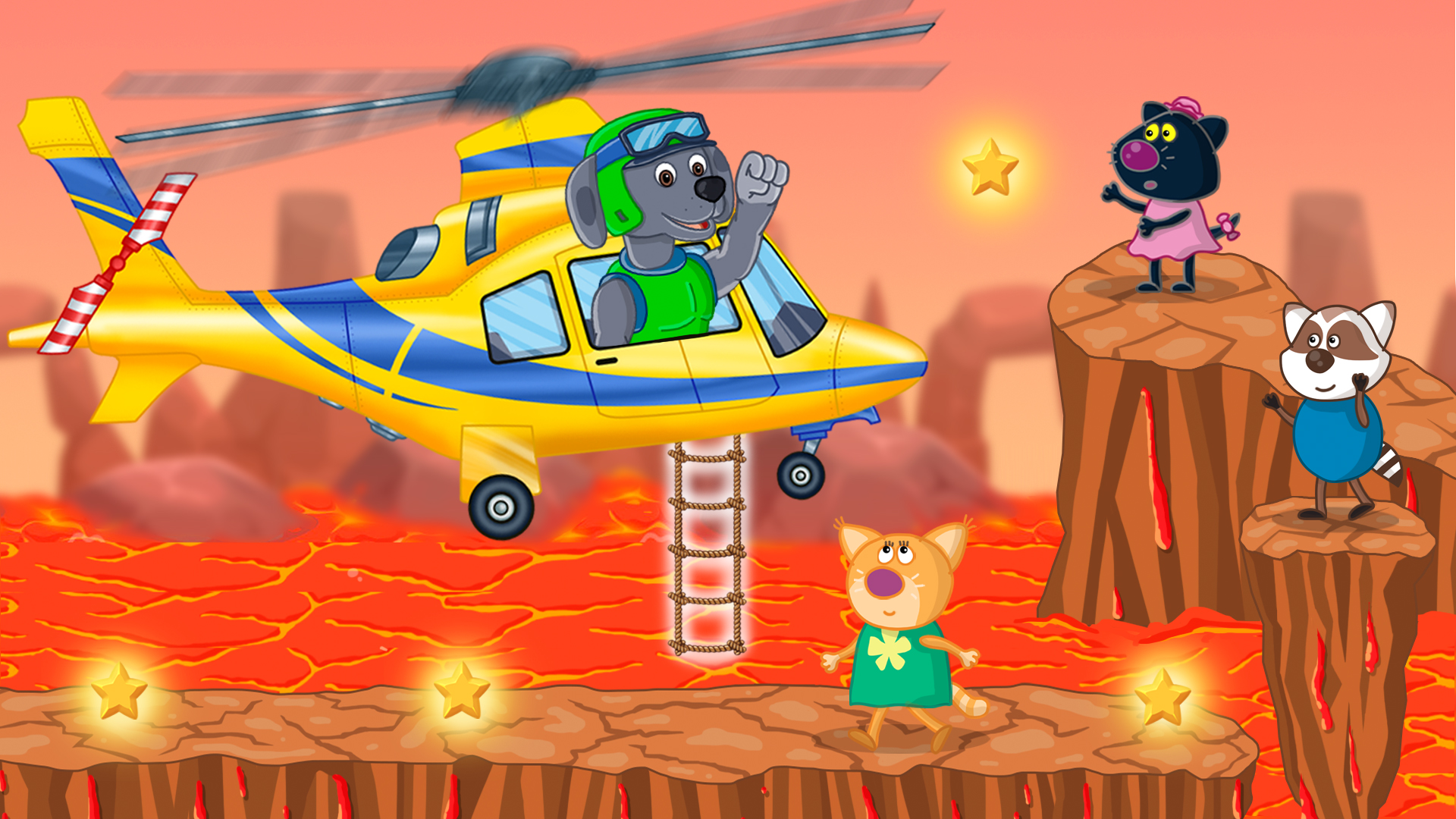 اسکرین شات 5 بازی Puppy Fire Patrol
