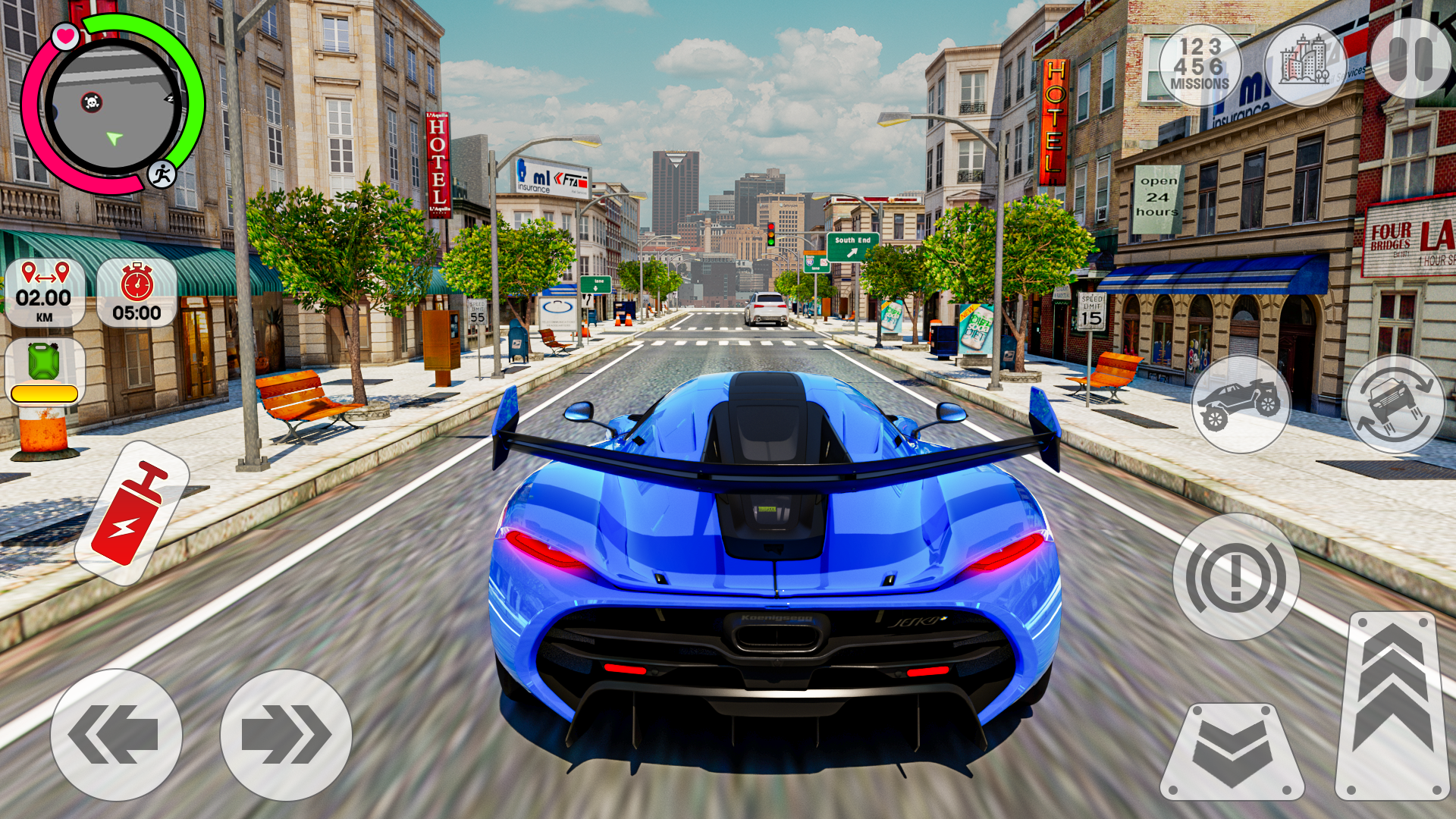 اسکرین شات 2 بازی SanAndreas Car Theft Game
