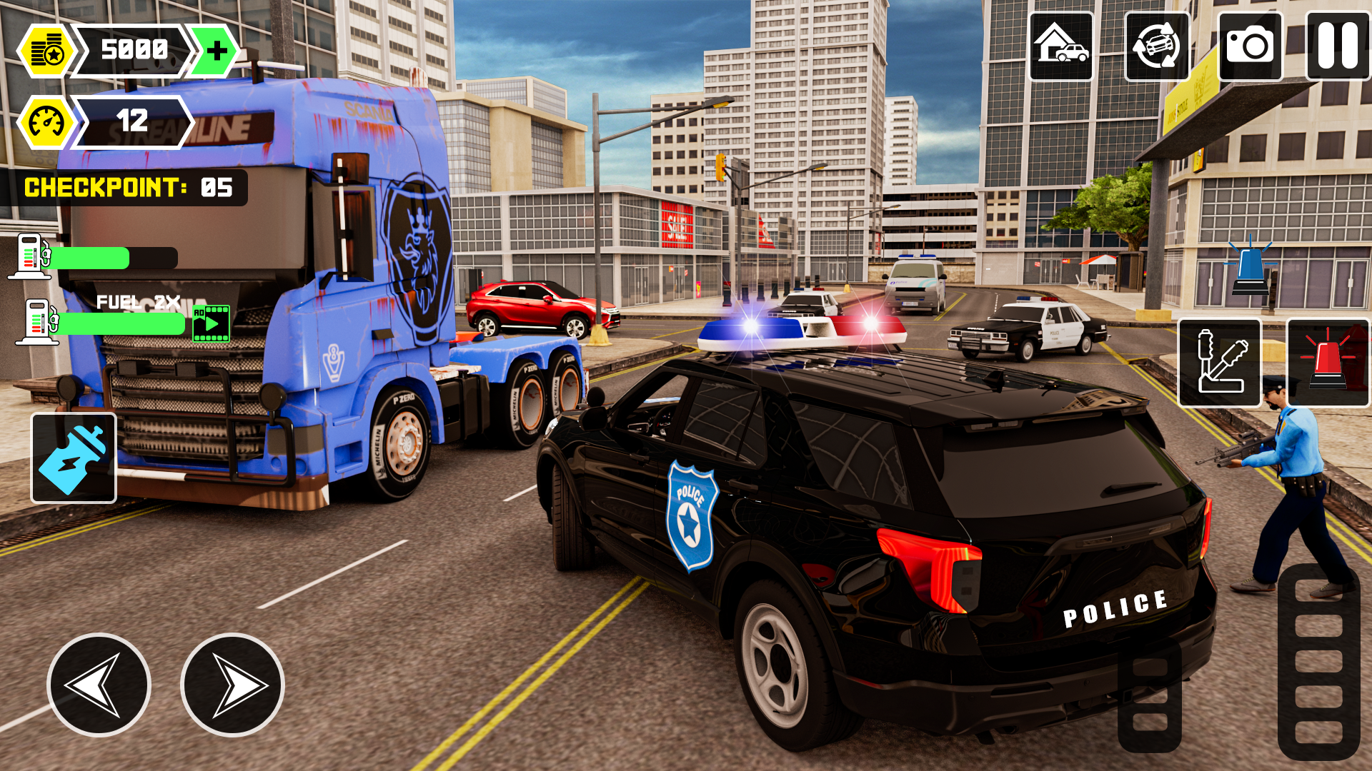 اسکرین شات 3 بازی Real Police Driving Simulator