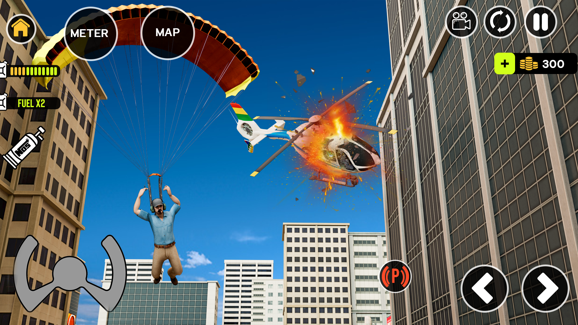 اسکرین شات 3 بازی Helicopter Game Driving Real