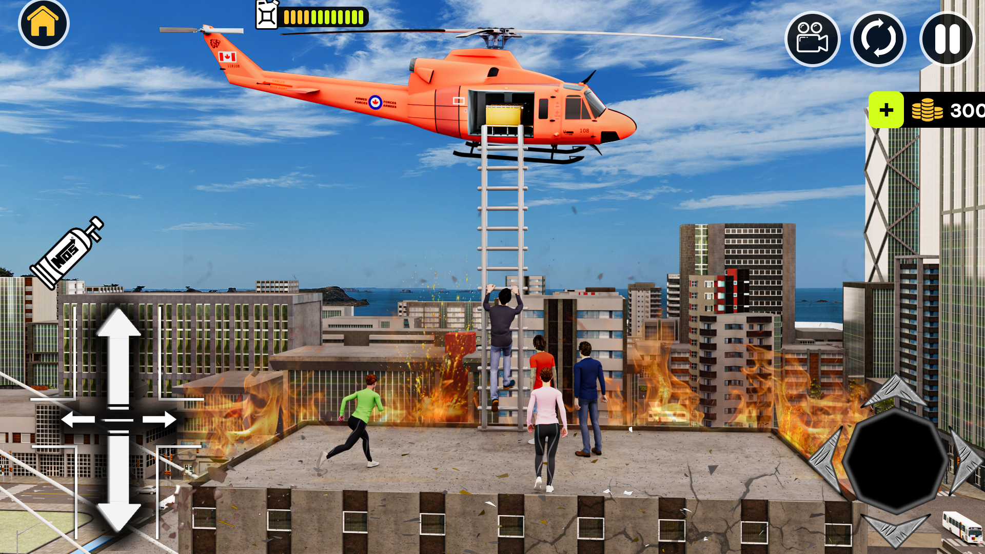 اسکرین شات 1 بازی Helicopter Game Driving Real