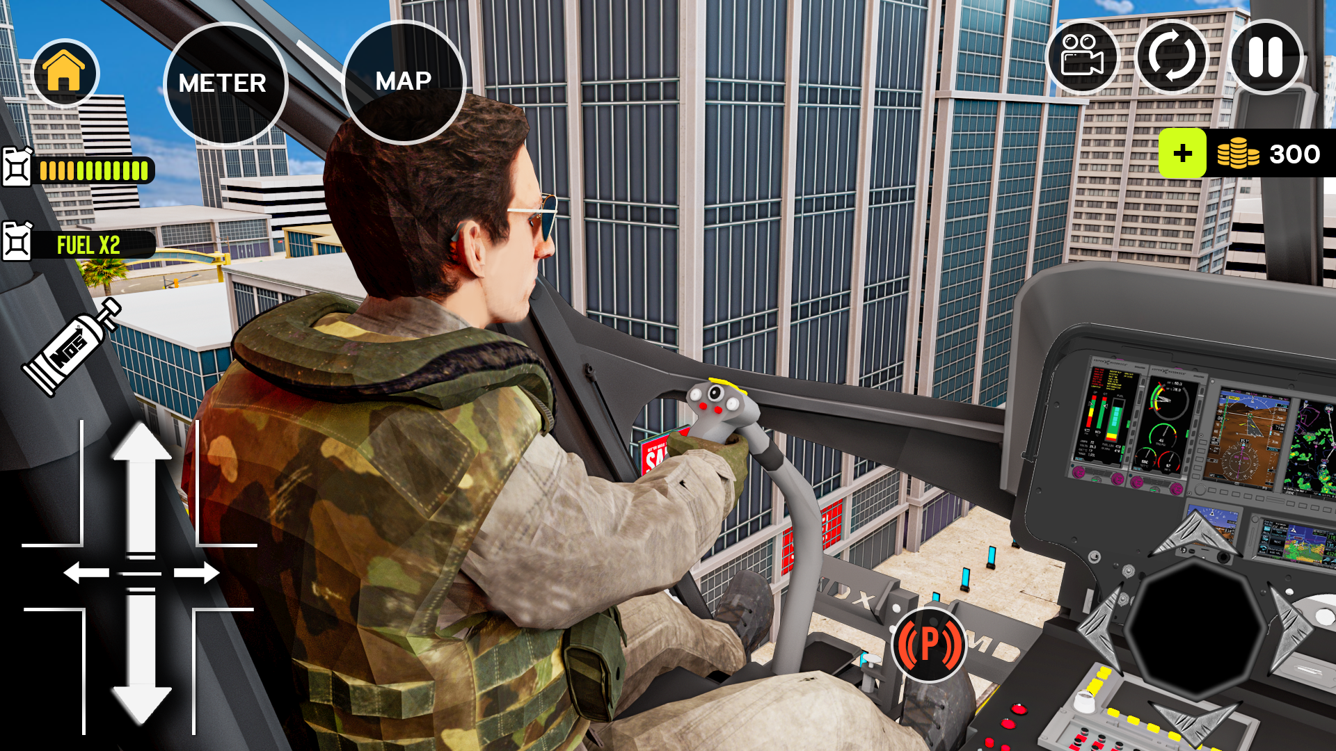 اسکرین شات 4 بازی Helicopter Game Driving Real