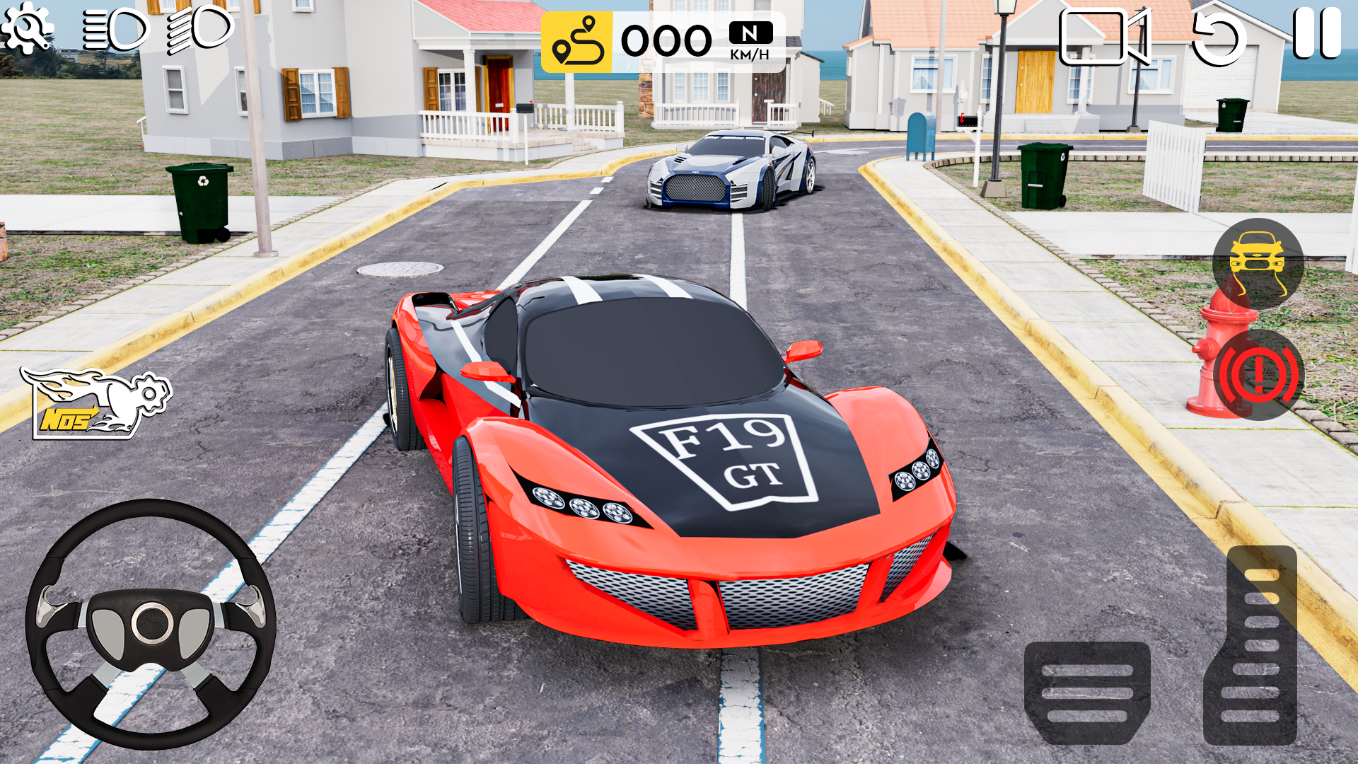 اسکرین شات 1 بازی Real Car Driving 3D Simulator