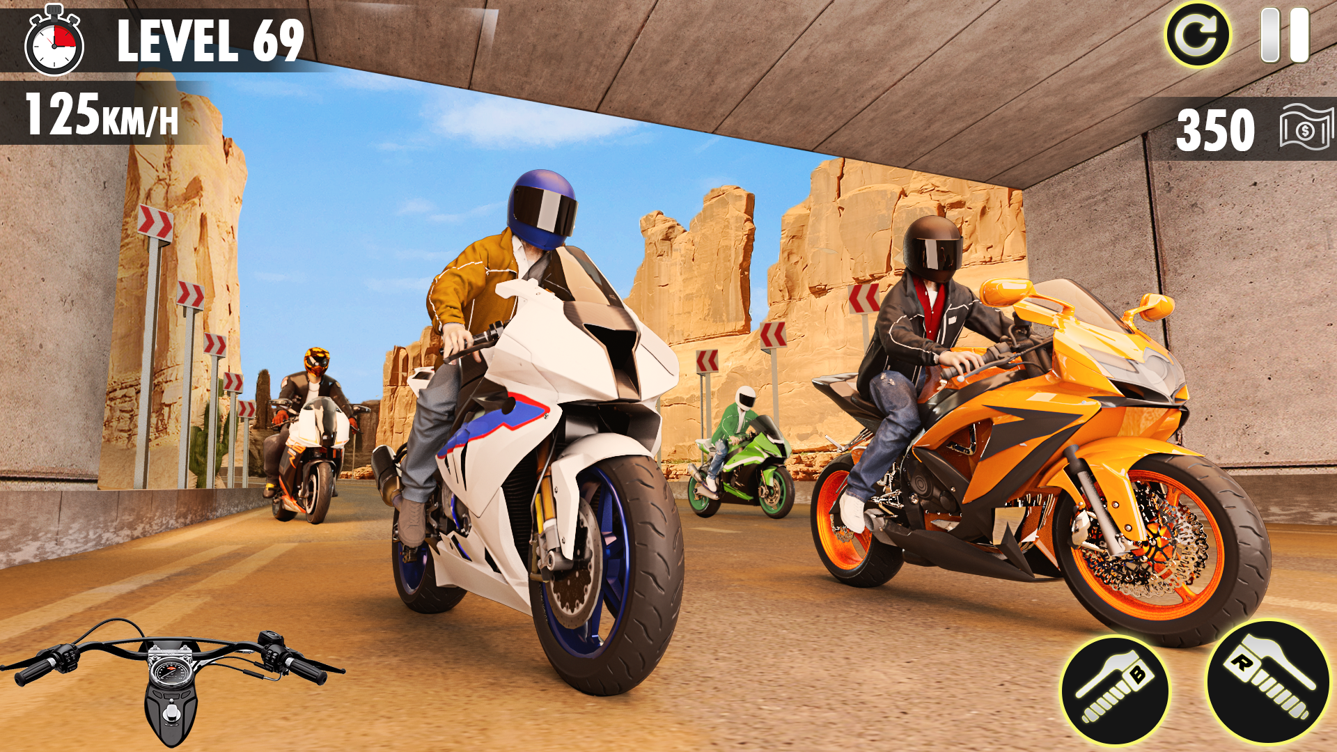 اسکرین شات 1 بازی Bike Motor Simulator Offline