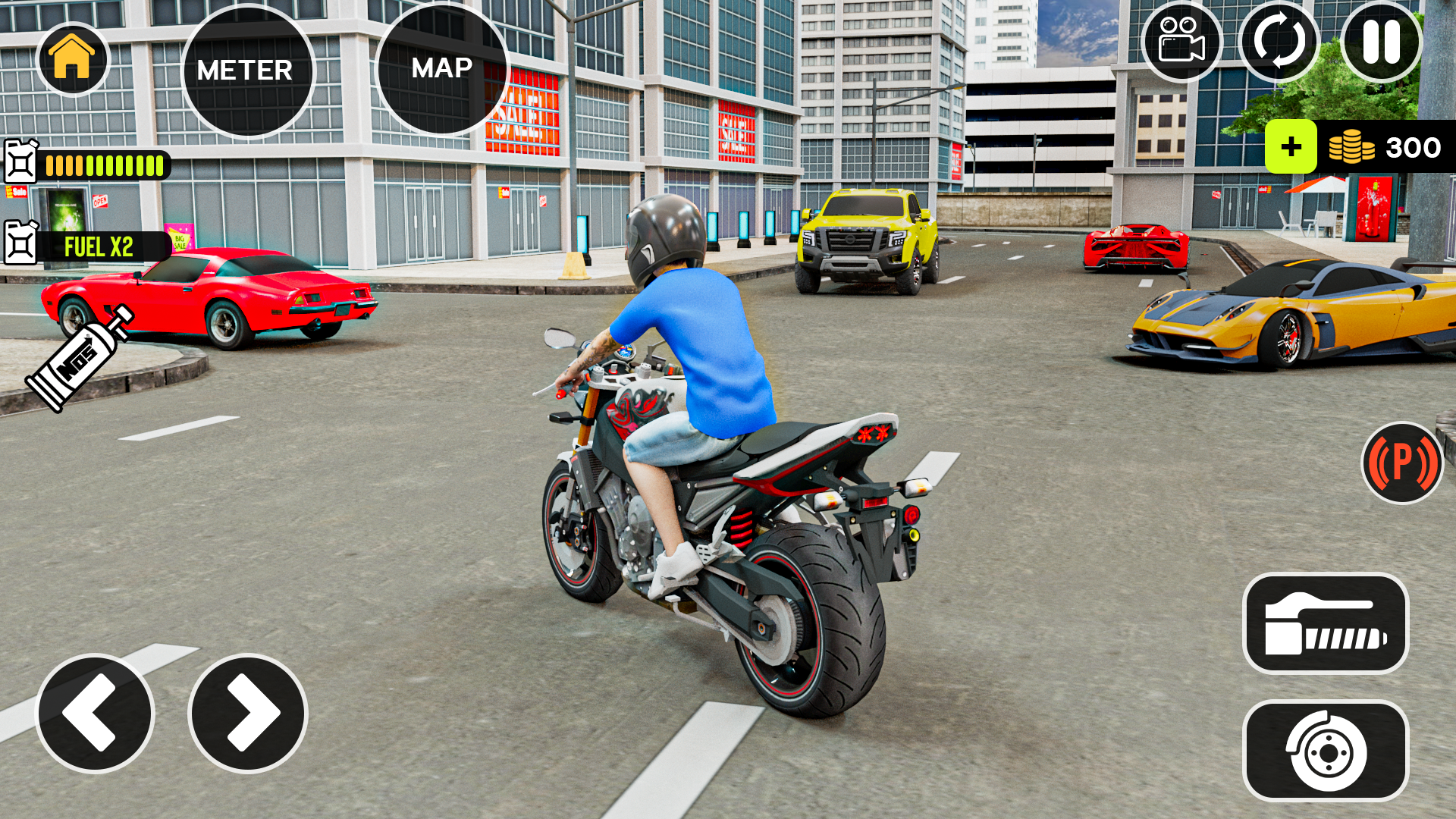 اسکرین شات 2 بازی Motorcycle simulator offline